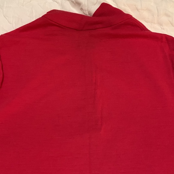 Icebreaker Merino 200 Women's Red Oasis Half-Zip Baselayer Top Size Large - Picture 13 of 15